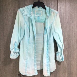 Guess Light Blue Button Down Shirt